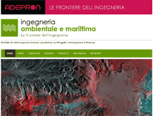 Tablet Screenshot of ingegneriaambientale.net